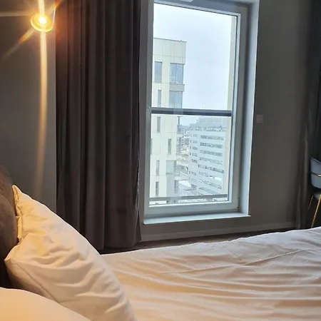 Sokolska 30 Towers Apartments -Parking- New- Lux- Sauna- Gym- And Good View Katowice