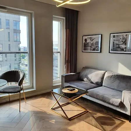 Apartament Sokolska 30 Towers - New- Lux- Parking- Sauna- Gym- And Good View Katowice