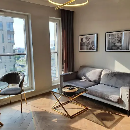 Apartament Sokolska 30 Towers Apartments -Parking- New- Lux- Sauna- Gym- And Good View Katowice