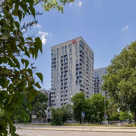 Sokolska 30 Towers Apartments -Parking- New- Lux- Sauna- Gym- And Good View *
