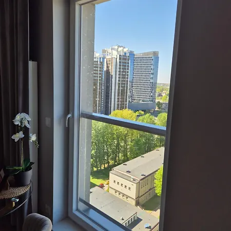 Apartament Sokolska 30 Towers Apartments -Parking- New- Lux- Sauna- Gym- And Good View Katowice