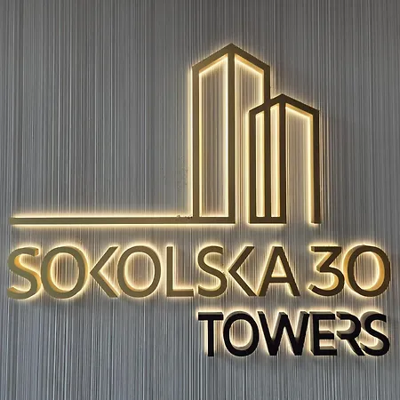Sokolska 30 Towers Apartments -Klimatyzacja- Parking- Lux- Sauna- Gym- And Good View