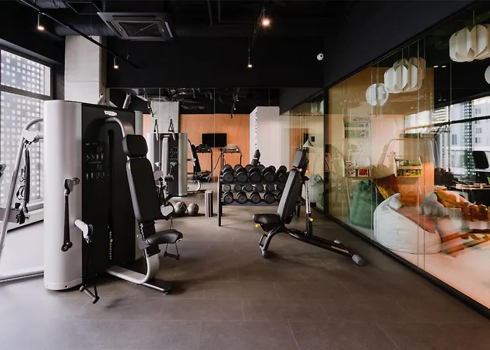 شقة Sokolska 30 Towers -parking- New- Lux- Sauna- Gym- And Good View