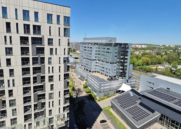 Sokolska 30 Towers -parking- New- Lux- Sauna- Gym- And Good View شقة كاتوفيتسه